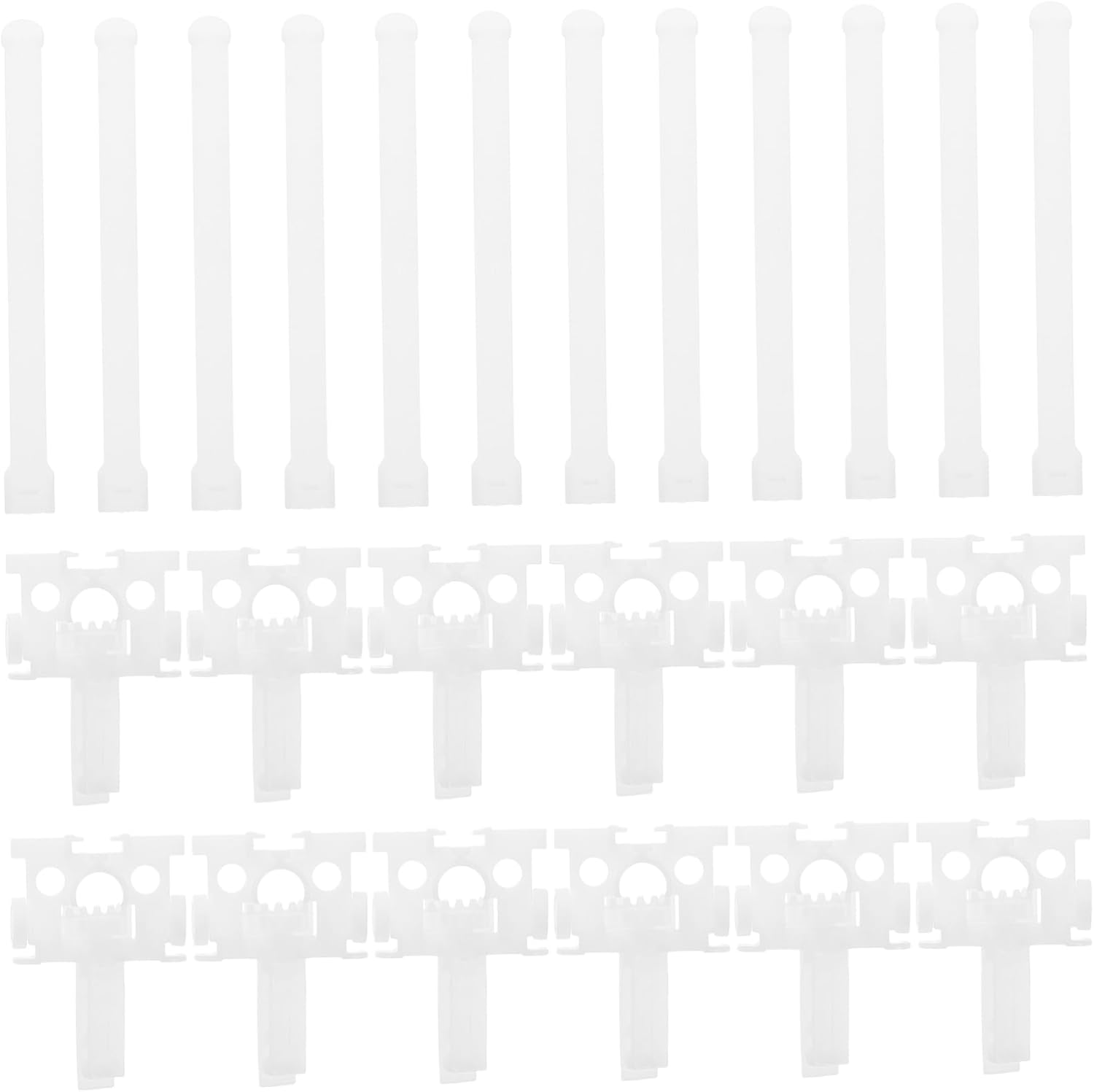 10 Onglets De Réparation Pour Stores Vénitiens/blinds - Fixations De Lattes En Alliage