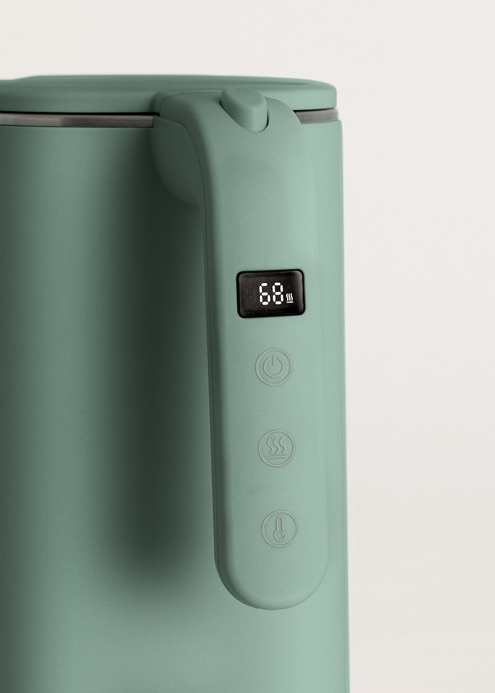 CREATE - KETTLE STUDIO PRO - Bouilloire électrique 1L avec contrôle de température - Sauge - 8