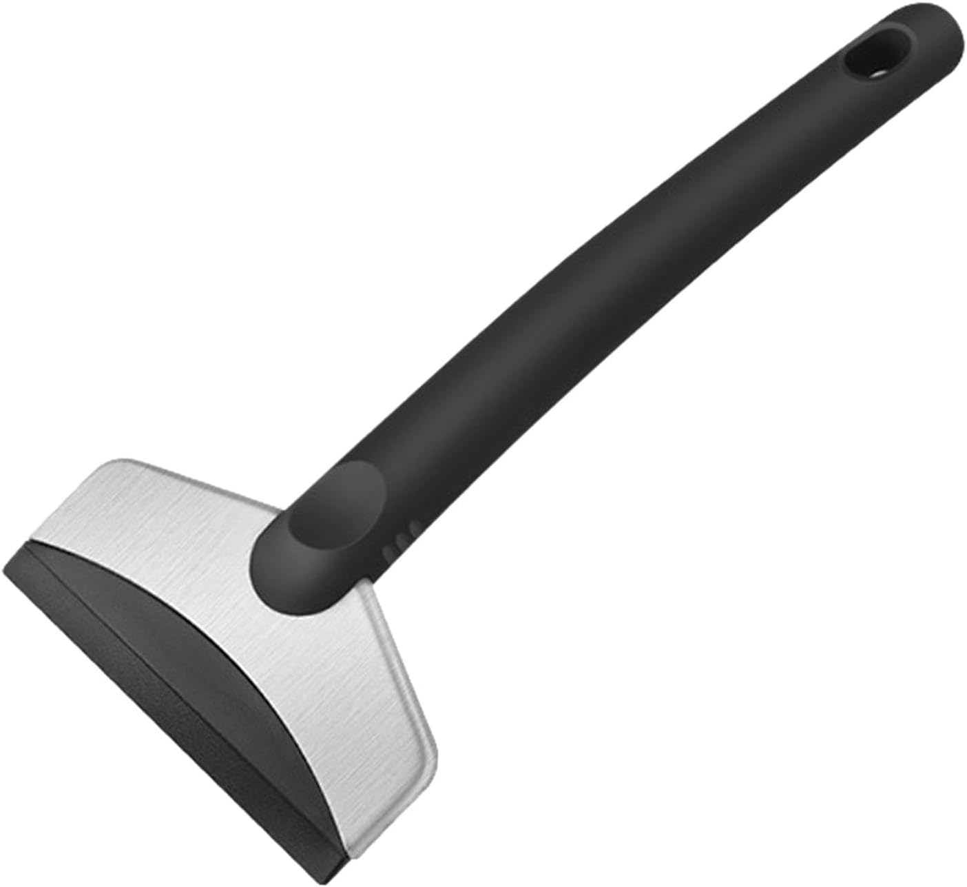 Ergonomiczna zgarniarka do śniegu do samochodów zimowych - Antypoślizgowa - Wytrzymała, mała łopata do śniegu - Przenośna zgarniarka do śniegu do sam