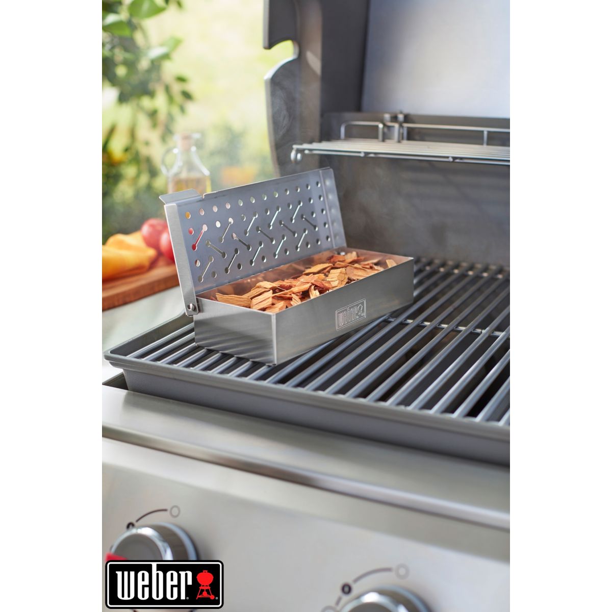 Boite de fumage WEBER - pour barbecues à gaz - 7