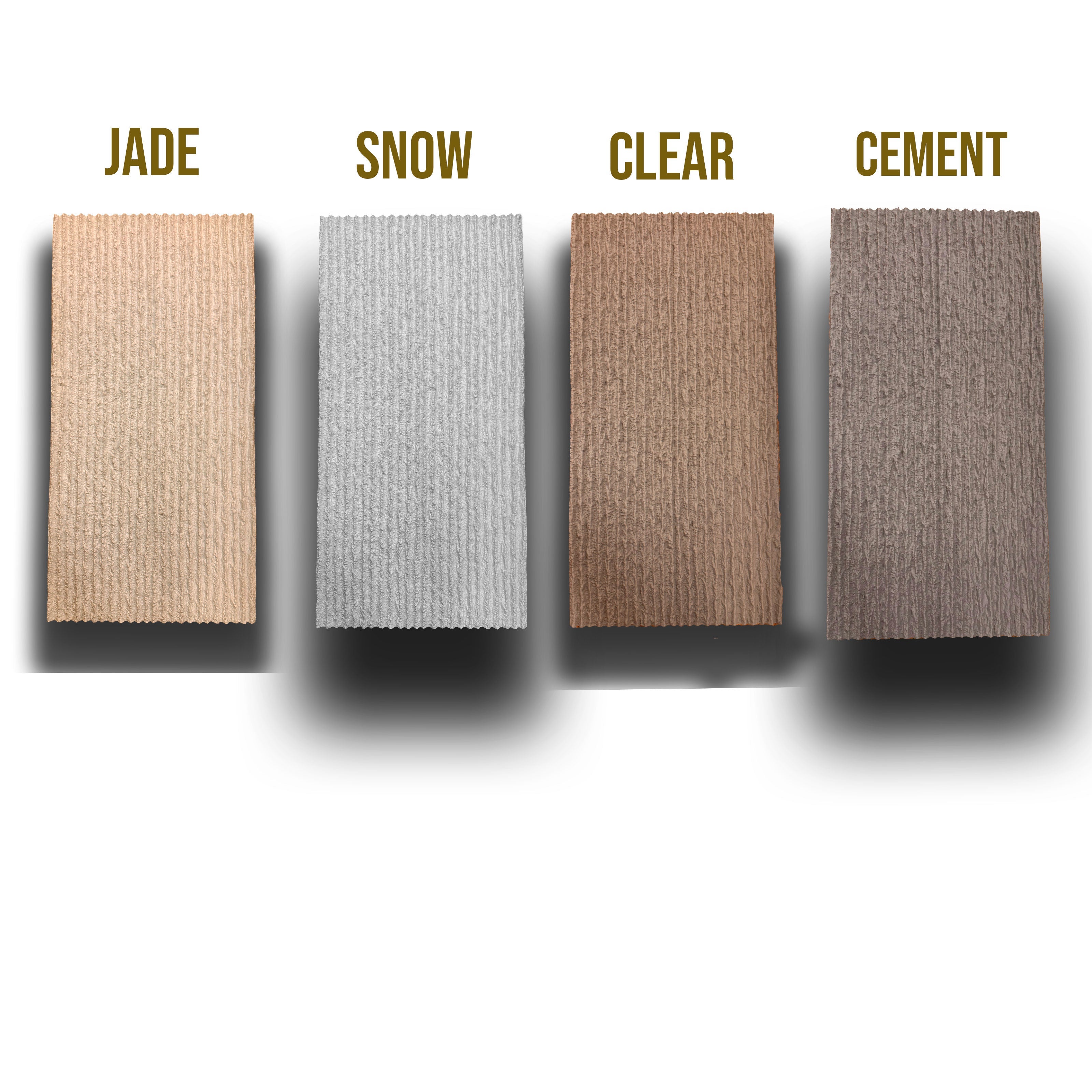 Panneau de bardage intérieur-extérieur PU effet pierre rayé ultra-réaliste et isolant 60x120cm en 4 coloris - Panneau CIMENT 120x60cm - 2