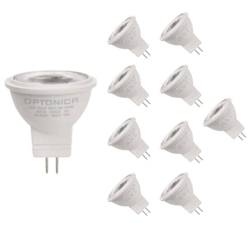 Ampoule LED GU4 / MR11 3W 12V - Unité / Blanc Chaud 2300K - 3500K - SILUMEN - 5