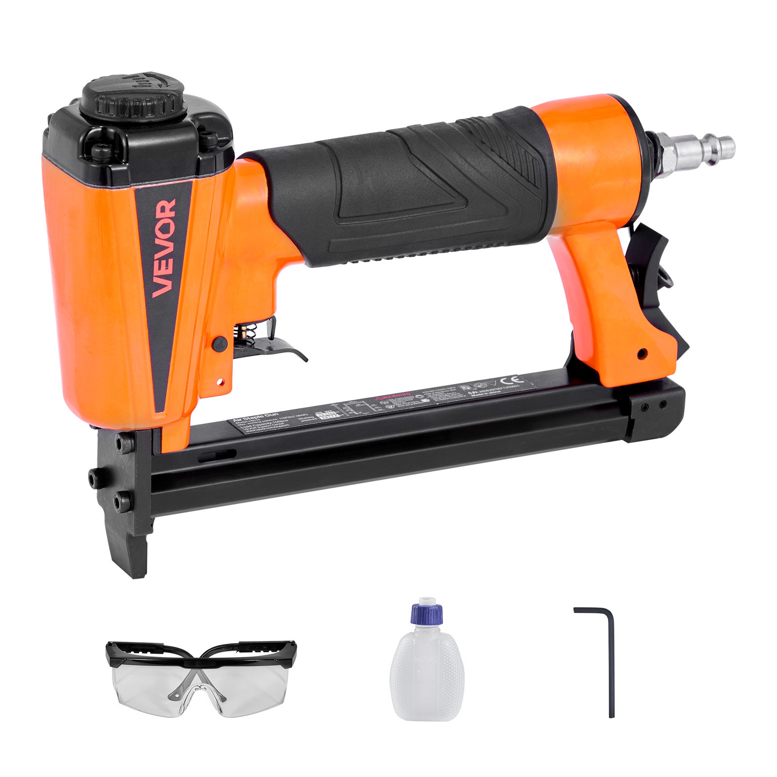 Agrafownica Pneumatyczna VEVOR Kaliber 21 Seria 80, 6–16 mm, Do Tapicerki i Drewna