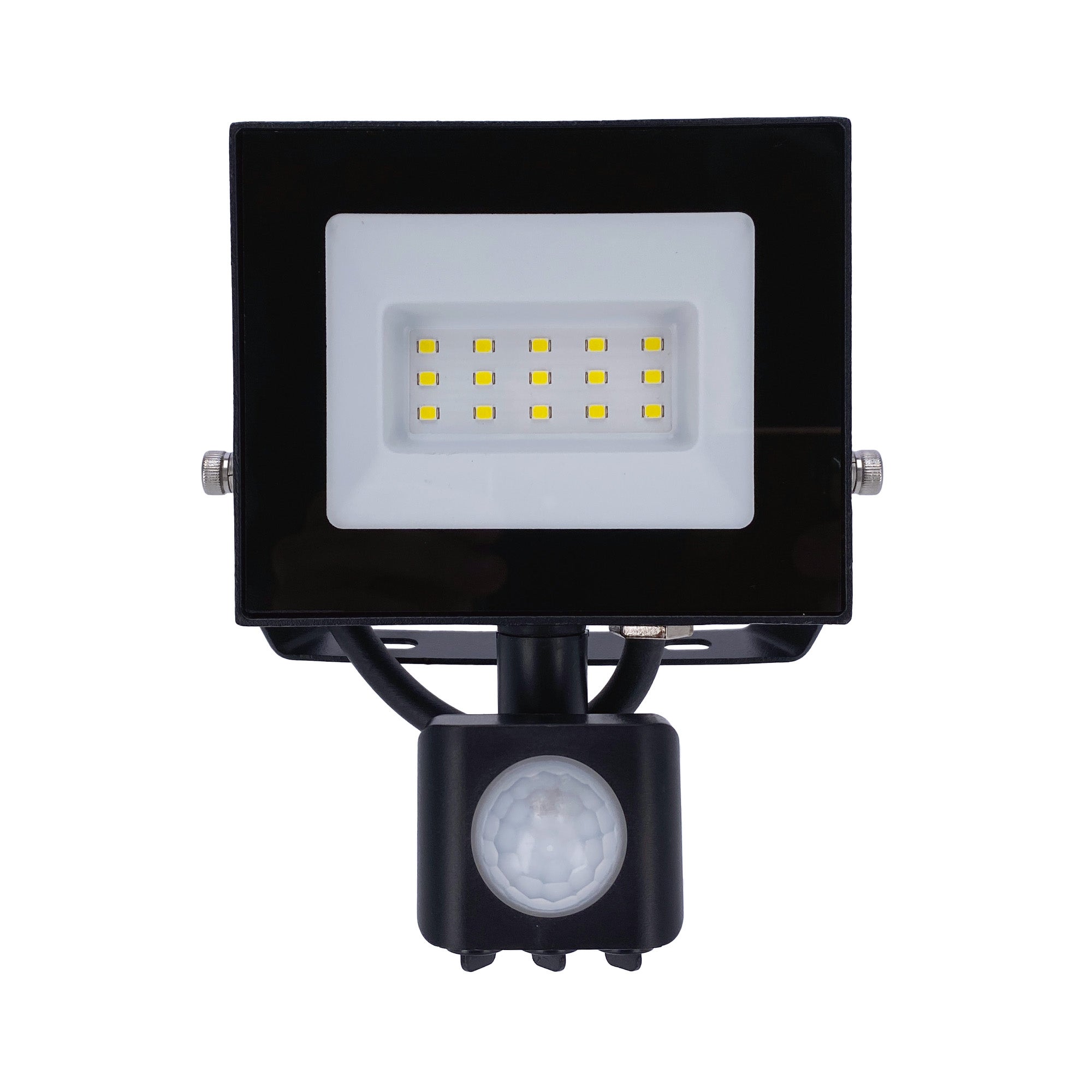Naświetlacz DORAN LED 10W z czujnikiem, 4000K neutralna, 735lm, IP65 EDO Solutions