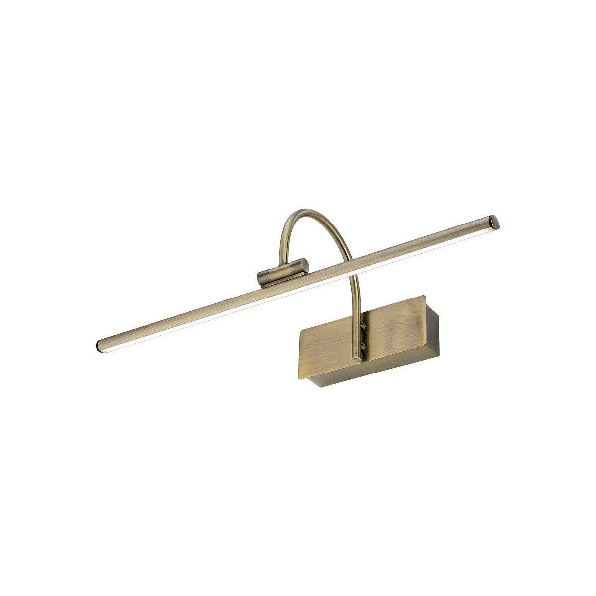 Kinkiet ścienny Giotto antyczny mosiądz LED 9W 600lm nad lustro wym: 14,5 x 45,5 x 19,5 cm metal IP20 Nowodvorski Lighting