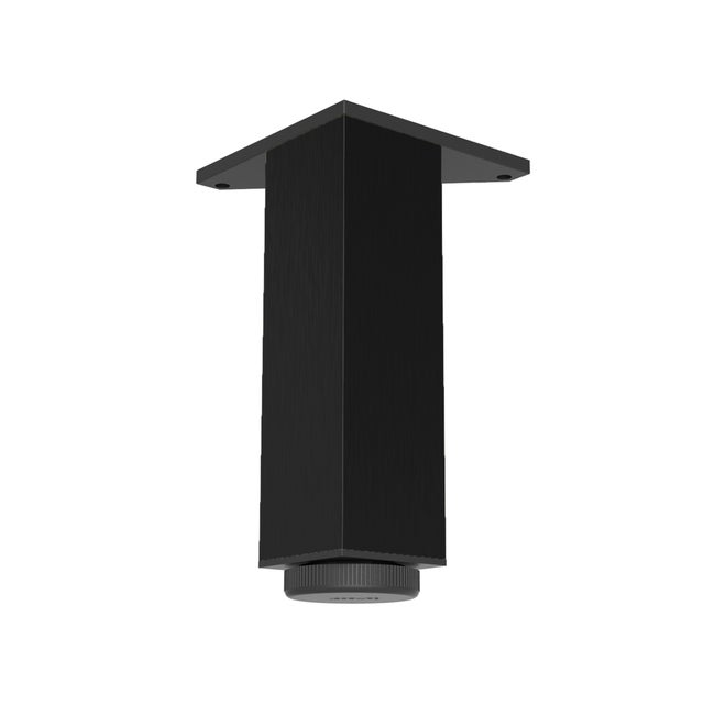 PACK 4 PATAS COFREN 150mm ALUMINO NEGRO