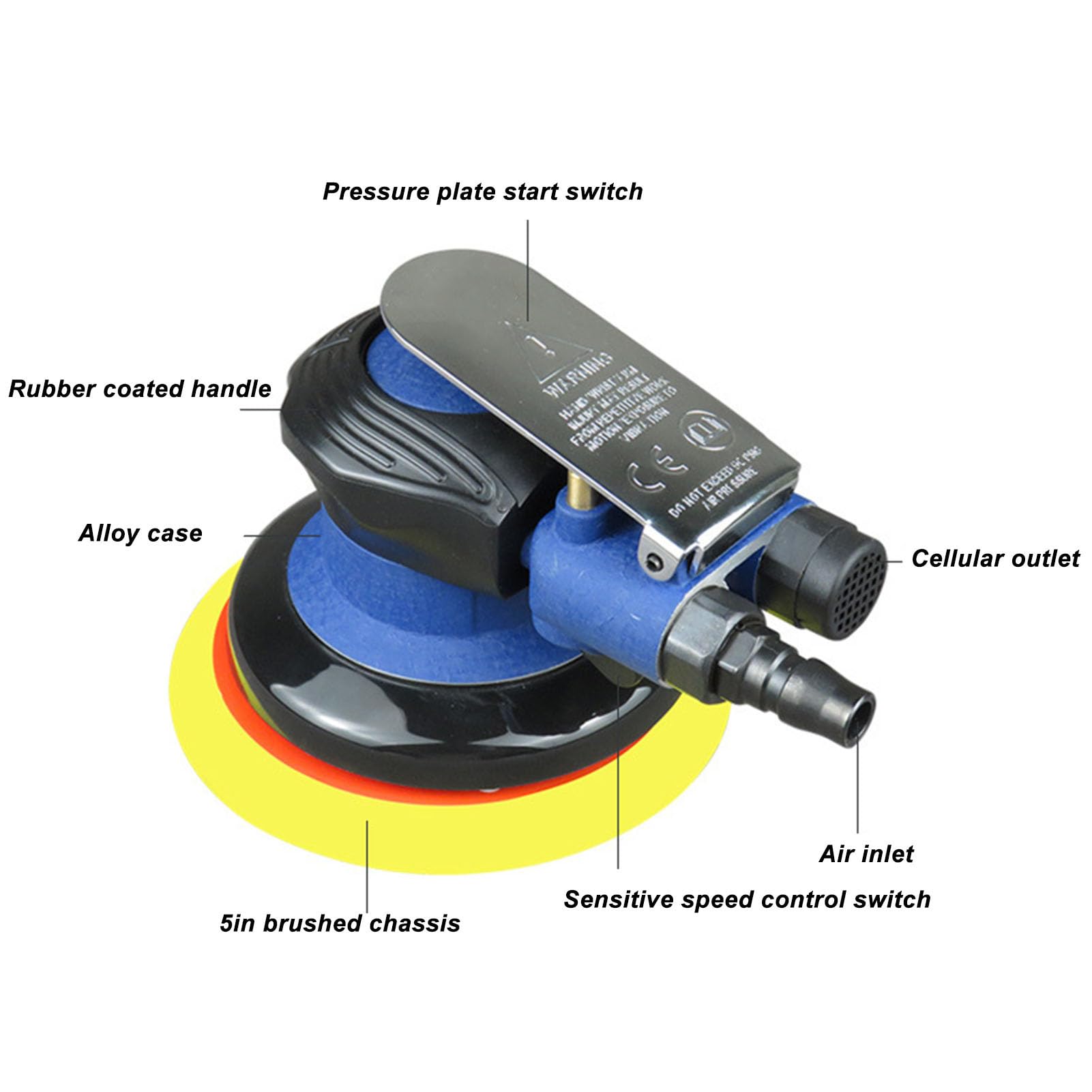 Outil de polissage pneumatique Polisseuse Pneumatique, Ponceuse à Air