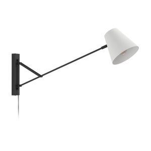 Confezione da 2 lampade da parete dorate, ricaricabili tramite USB, con