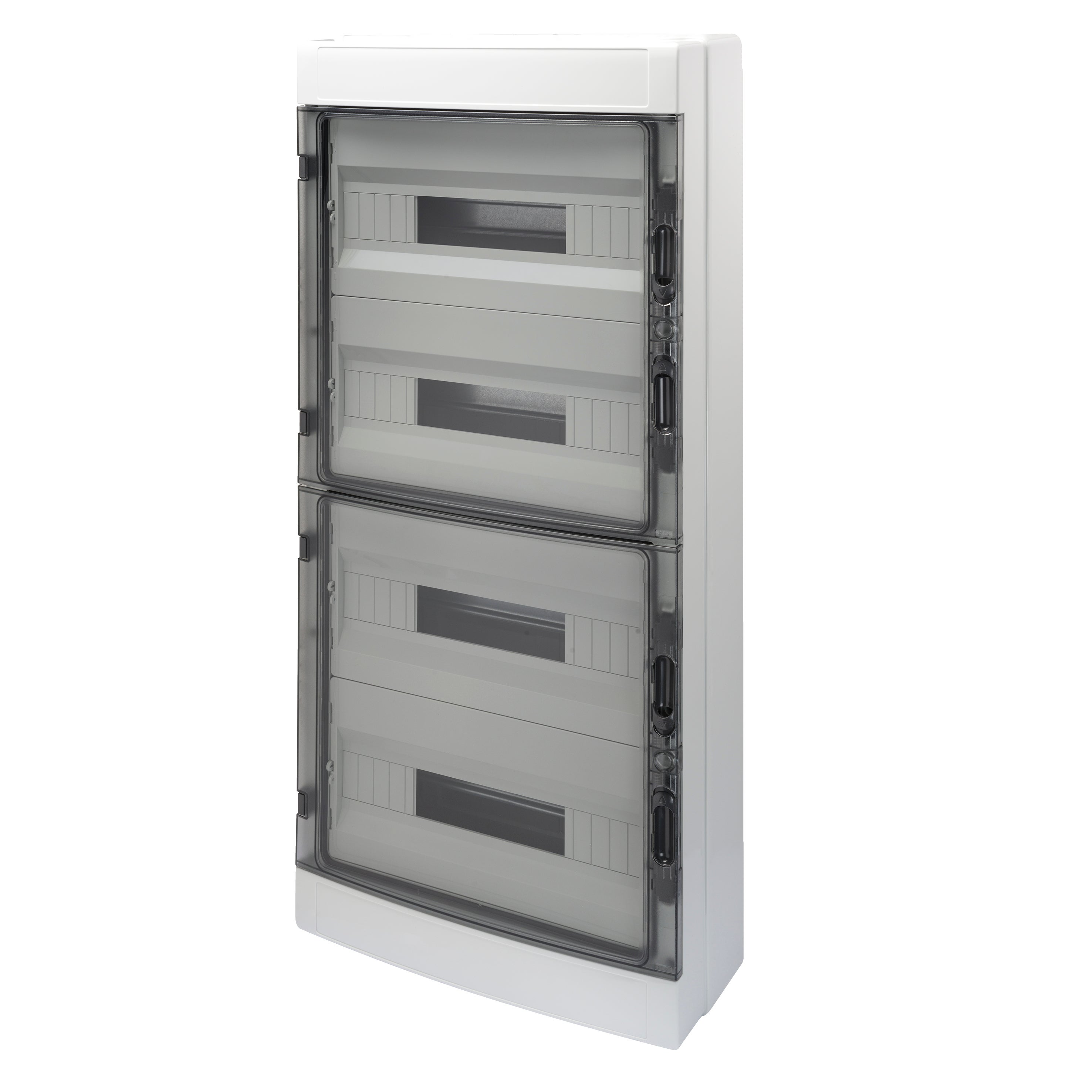 Coffret électrique étanche 72 modules – 4 rangées – avec 2 borniers N+T ...