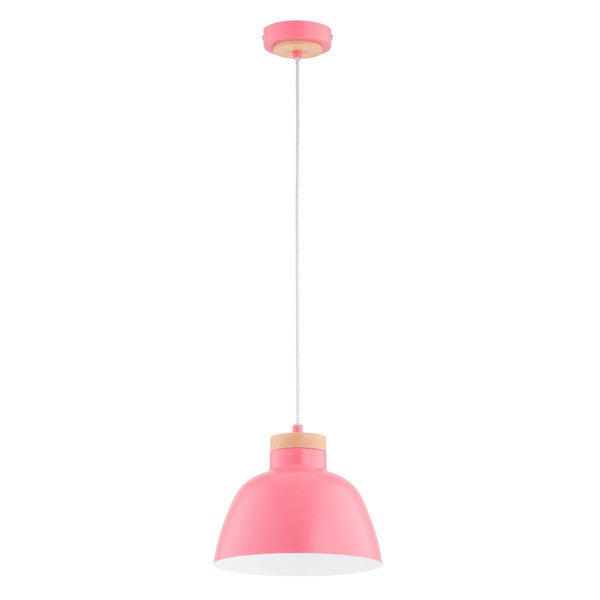 Lampa wisząca LORIEN różowa 1 x E27 x 15W wym: 90 x 23 x 23 cm Alfa