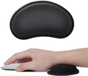 Tappetino Mouse Ergonomico Con Supporto Per Polso Datura - Base In Gomma Antiscivolo, 22x18.5cm, Per Ufficio E Gaming, Stampa Artistica
