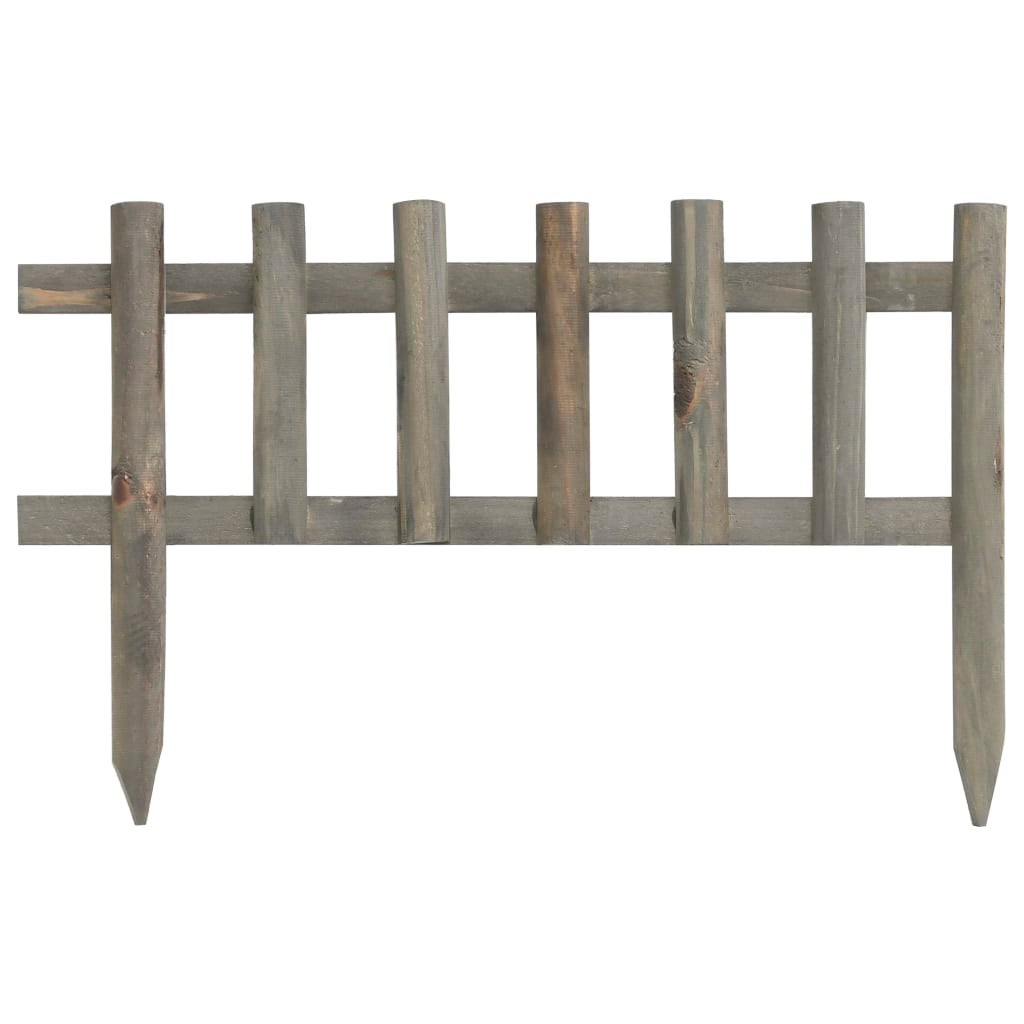 Aufun Bordure Per Prato In Plastica Effetto Legno – 5,6 M (20 Pezzi), Marrone, Facile Da Installare