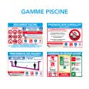Panneau Profondeurs des bassins, signalétique piscine 300 x 210 mm Adhésif - Bricolage Panneau Profondeurs des bassins, signalétique piscine 300 x 210 mm Adhésif - Bricolage