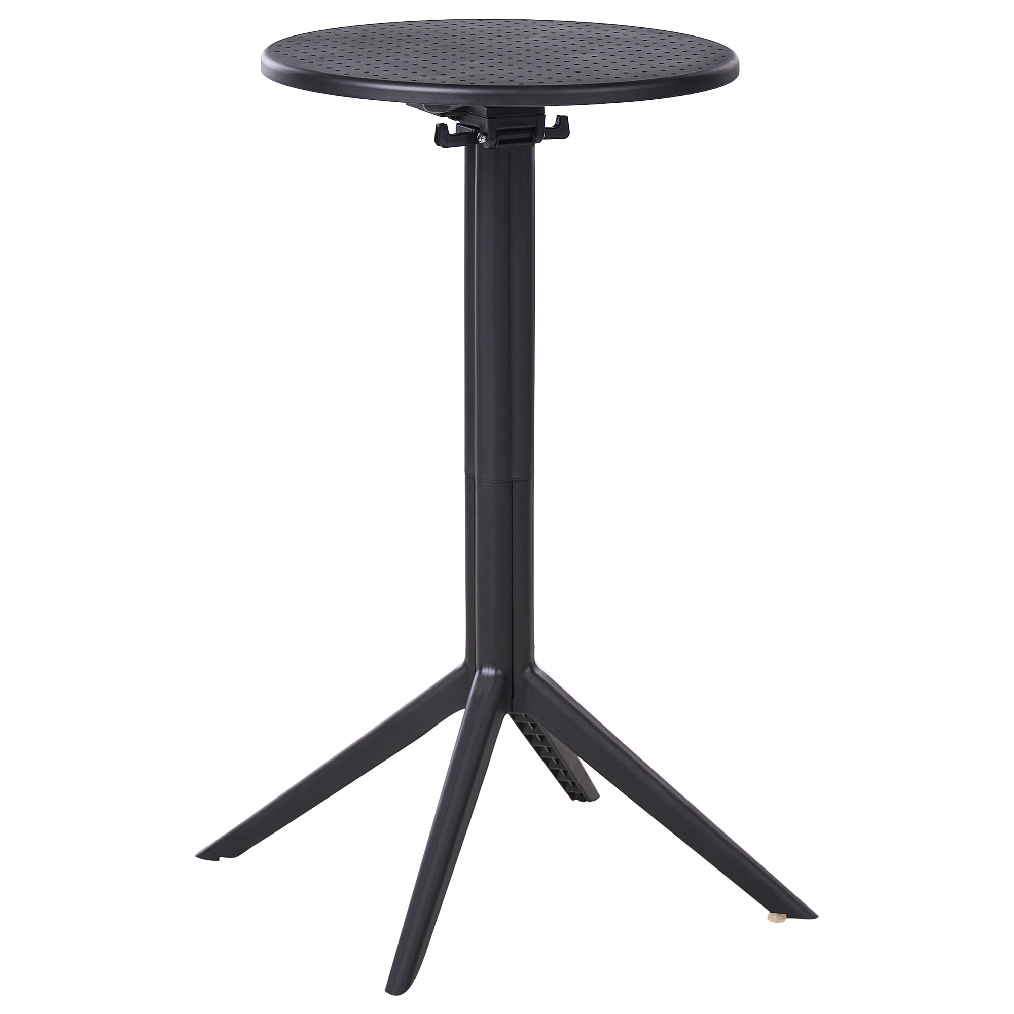 Mini bar pentru grădină LEGRENA 60 cm 60 cm Negru
