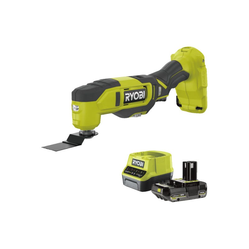 Pack RYOBI RC18120-140 batterie Li-Ion 18V One+ 4Ah + chargeur rapide Pack RYOBI RC18120-140 batterie Li-Ion 18V One+ 4Ah + chargeur rapide