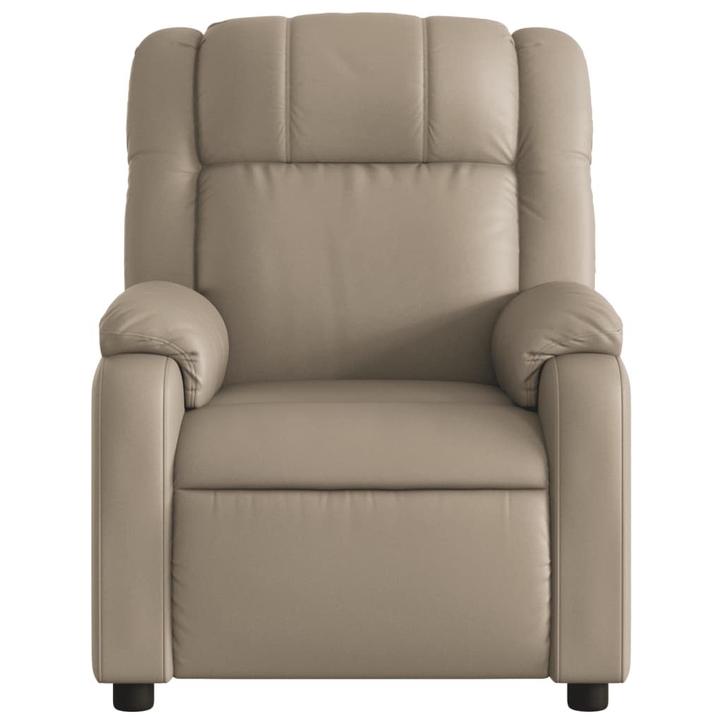 Fauteuil de massage，Fauteuil de Salon，Chaise de massage inclinable électrique cappuccino similicuir CDS21045 - 8