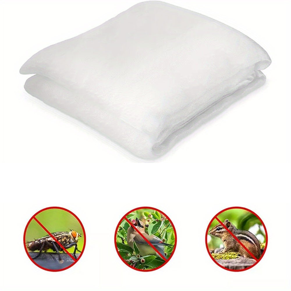 Zestaw 1 siatek ogrodowych 3 x 10 m, ochrona roślin, bardzo drobne oczka, do warzyw, owoców, kwiatów, upraw, ochrona przed ptakami