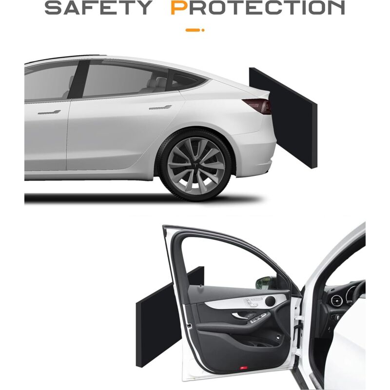 4PCS Protection mur Garage pour Voiture, Mousse Protection Garage, Protection Garage pour Voiture, Protections Murales de Garage - 5