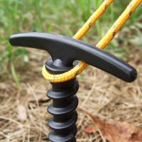 Lot De 10 Piquets De Sol Pour Extérieur - Clous En Spirale Pour Tente Coupe Vent Pour Camping Outils Exterieur Noir 95197817 Lot De 10 Piquets De Sol Pour Extérieur - Clous En Spirale Pour Tente Coupe Vent Pour Camping Outils Exterieur Noir 95197817