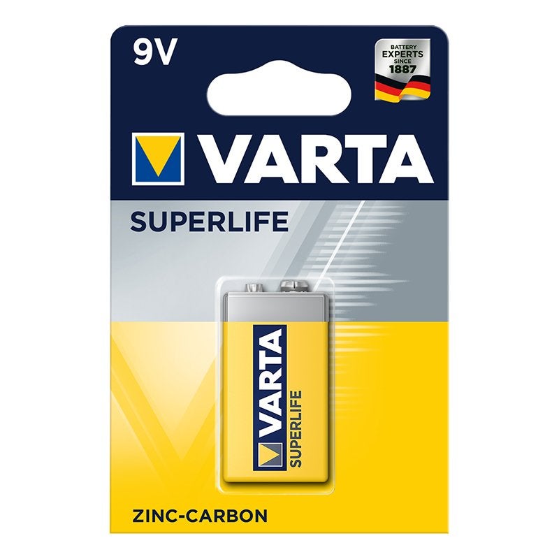 Varta Superlife 9V Bateria Jednorazowa Cynkowo-Węglowa