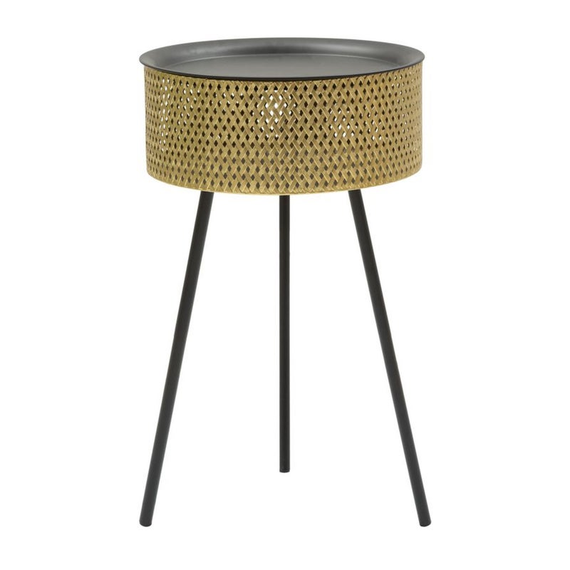 Stolik Kawowy MF524, Metal, Złoto, Seven Design