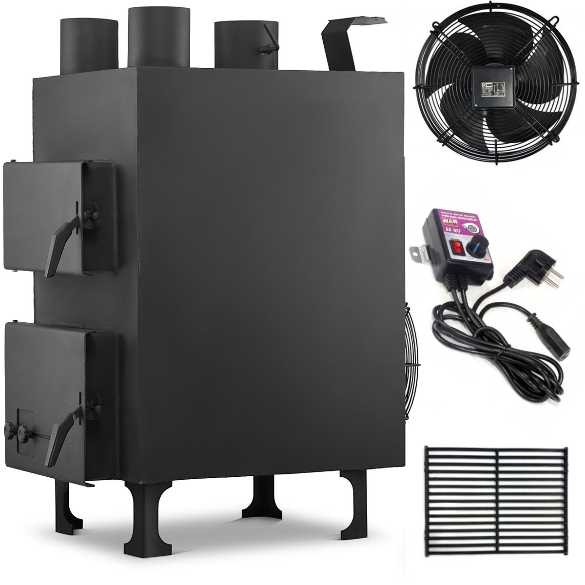 Piec nadmuchowy z nadmuchem grzewczy KOZA dmuchawa wentylator 20kW