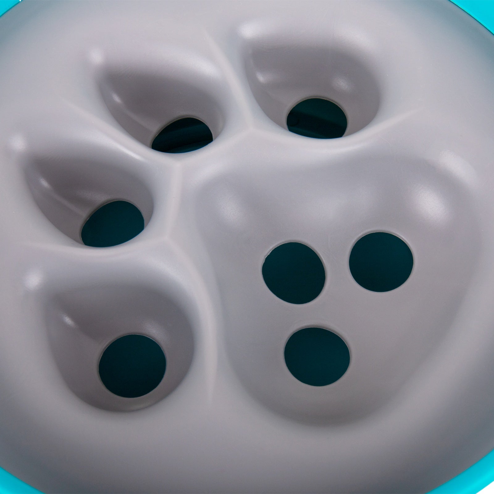 Distributore di cibo per animali con fori per animali domestici - 4