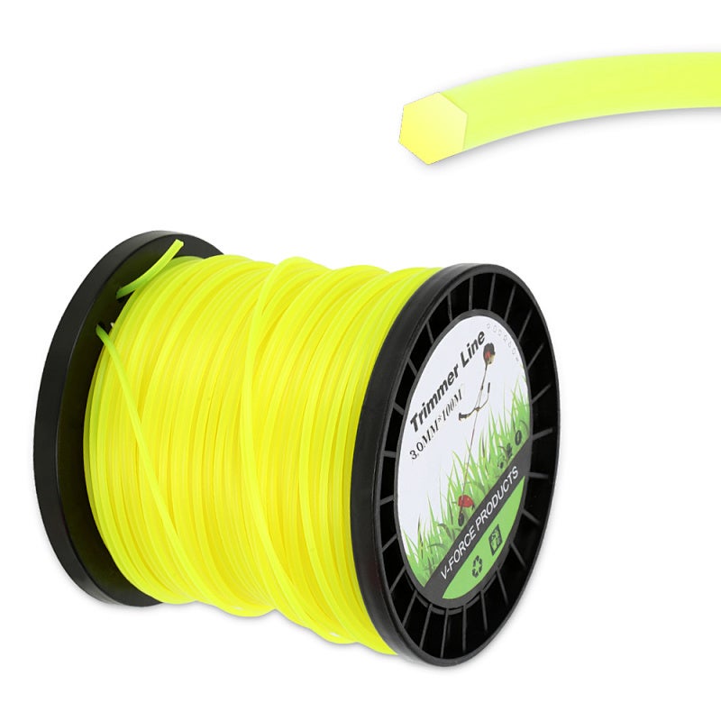 Żyłka do krawędziarki sześciokątna 3,0 mm nylon 100 m do trudnych warunków
