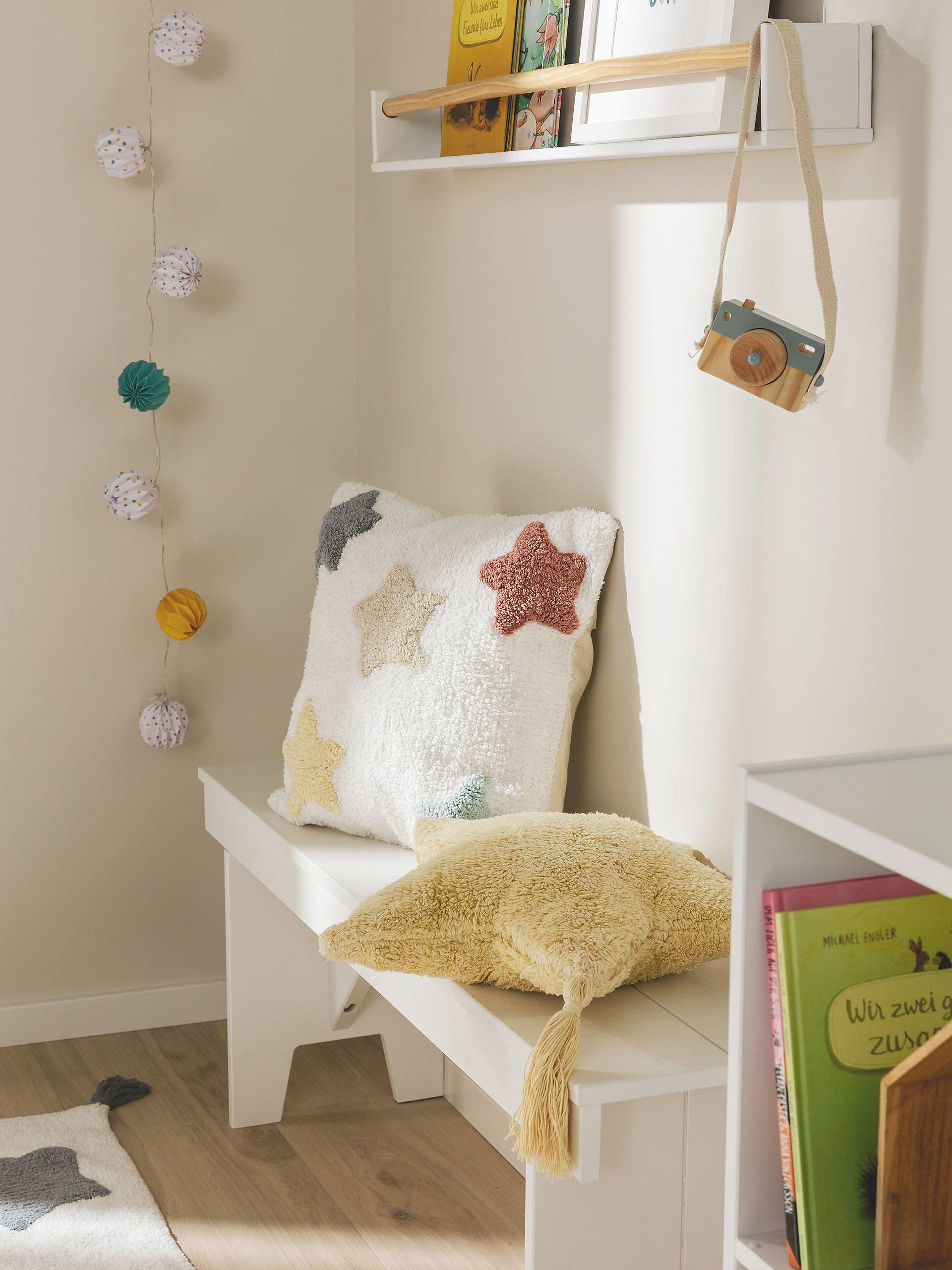 BENUTA - Housse de coussin Stars multicouleur 45x45 cm - 2