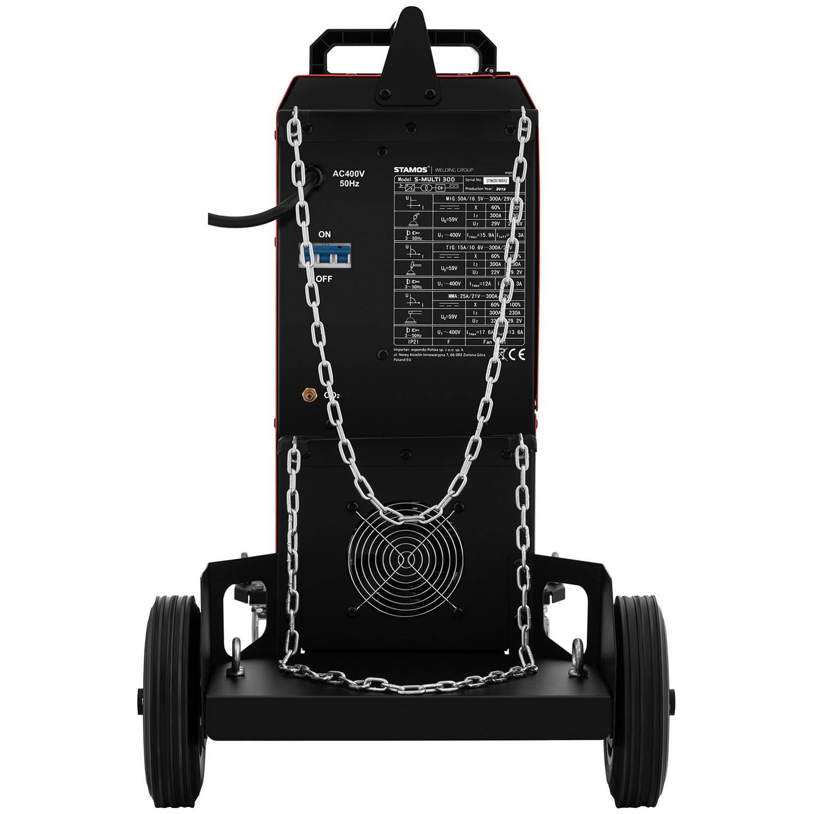 Poste à souder combiné - Stamos Germany - 300 A / 400 V - MIG/MAG/TIG/MMA - 5