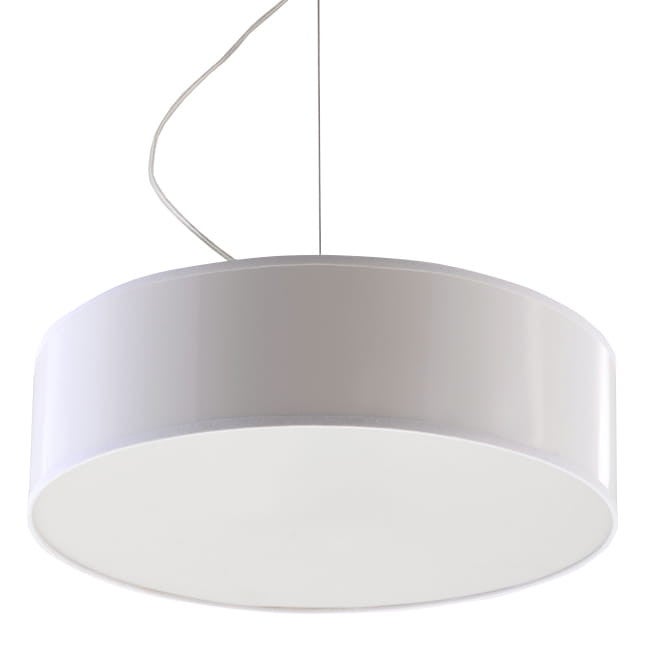 Lampa sufitowa wisząca Arena biała 2xE27x60W wym: 80 x 35 x 35 cm tworzywo sztuczne Sollux Lighting