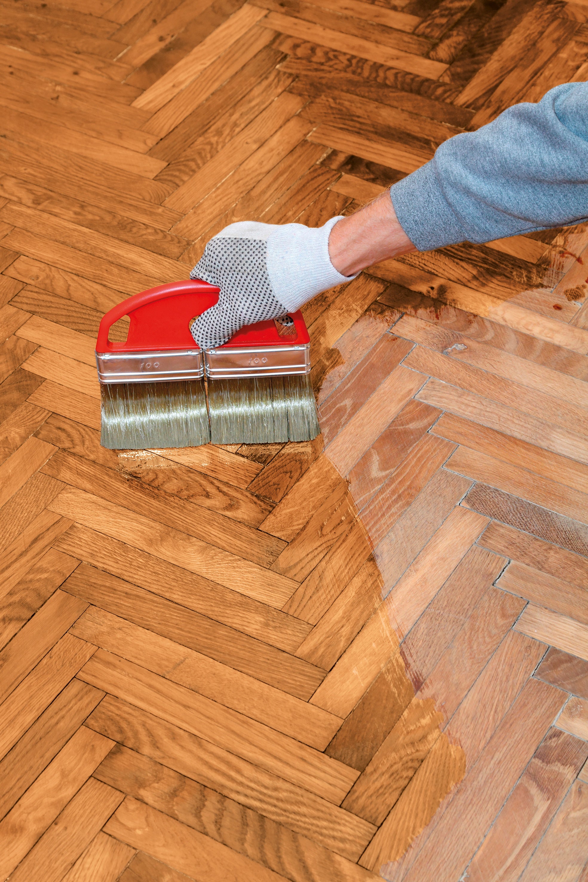 Fond dur + teinte à bois en phase aqueuse Owatrol PRIMAFLOOR Chêne Moyen (owp6) 1 litre - 3