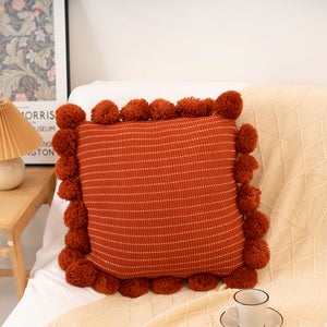 SIPEIEN Federa Copricuscino Quadrata 45x45 Cm Con Ricamo Bohémien – Morbida E Trapuntata, Per Divano, Camera Da Letto, Auto (Solo Federa, Imbottitura Esclusa) - 2