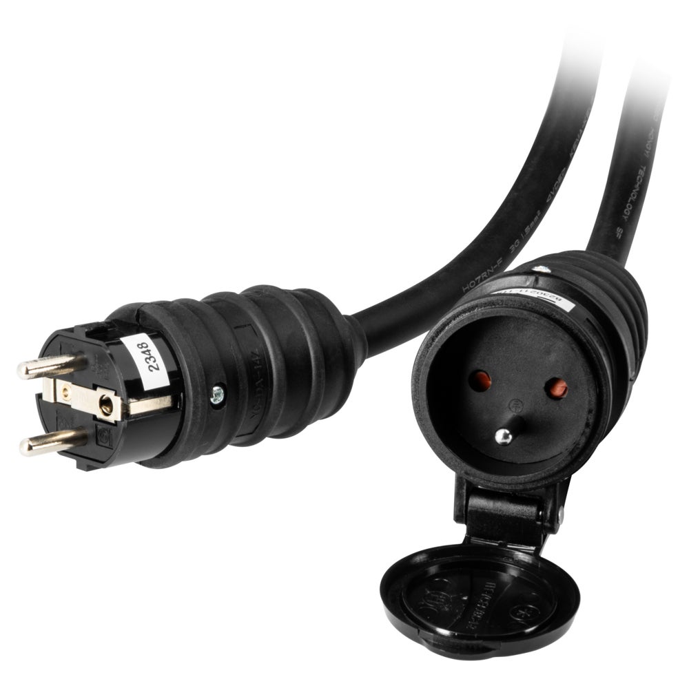 BATILEC Rallonge électrique IP44 10m HO7RN-F 3G1.5mm² 16A/230V robuste et sécurisée - 3