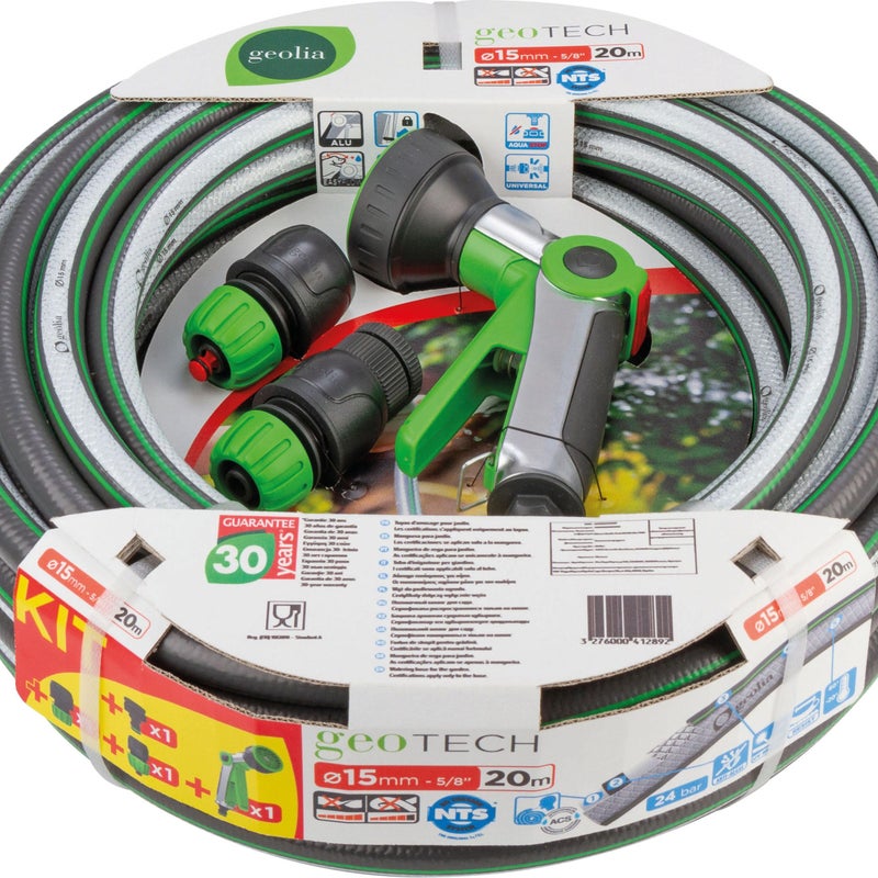 Wąż ogrodowy GEOLIA L.20 m śr.18.9 mm