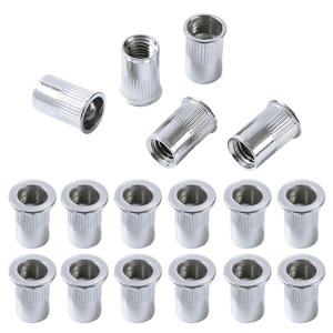 10 Dadi Rivetto Ciechi M5 - Testa Piatta - Metrici - Qualità Top - Made In Taiwan