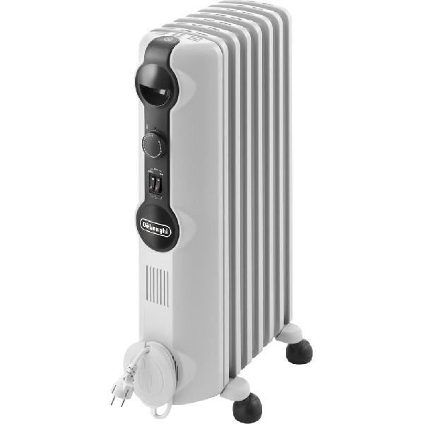 Delonghi De’longhi Trrs 0715 Calefactor Eléctrico Interior 1500 W Radiador De Aceite Eléctrico Blanco , Leroy Merlin