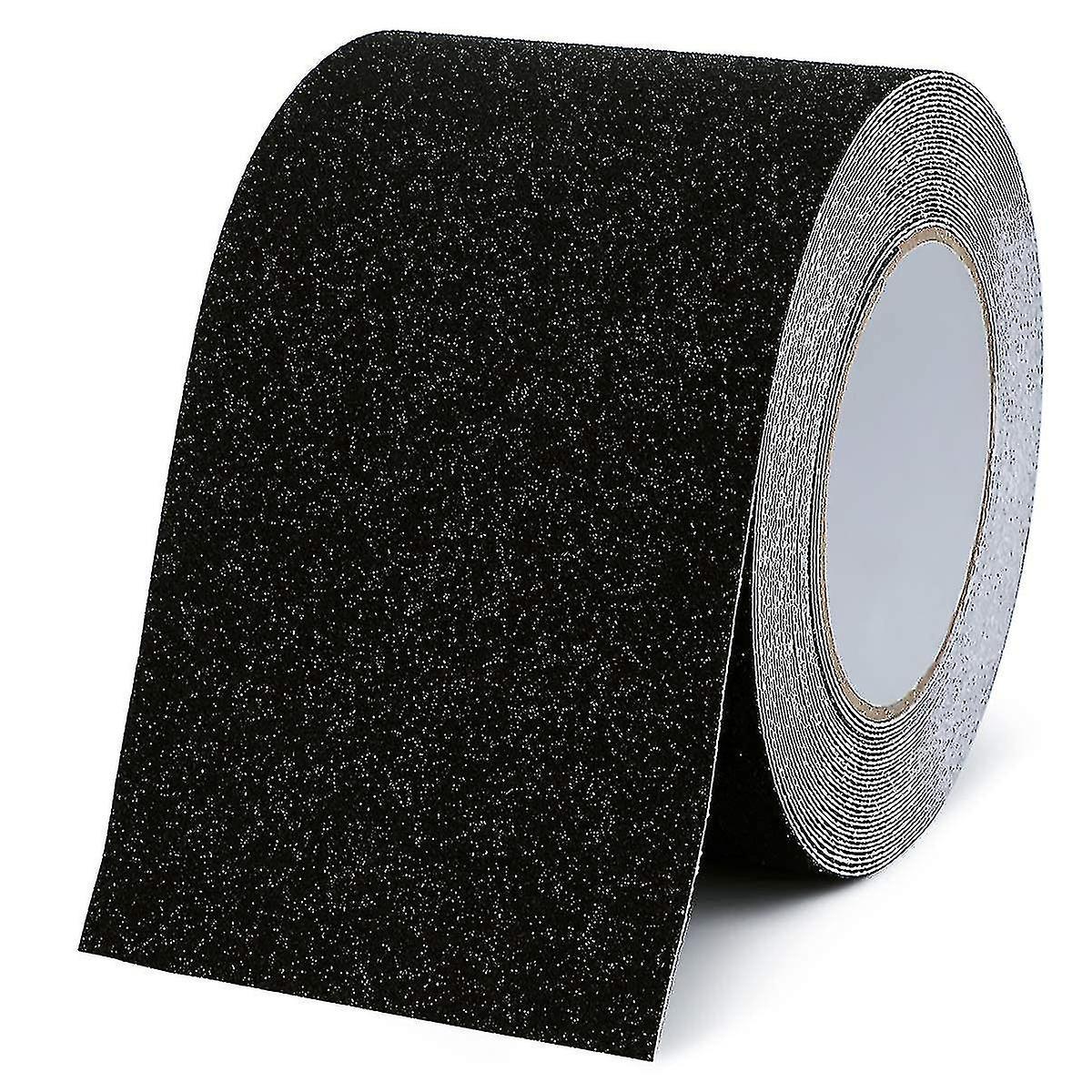 Ruban adhésif antidérapant noir 25 mm x 10 mètres, ruban de sécurité Ruban adhésif antidérapant noir 25 mm x 10 mètres, ruban de sécurité