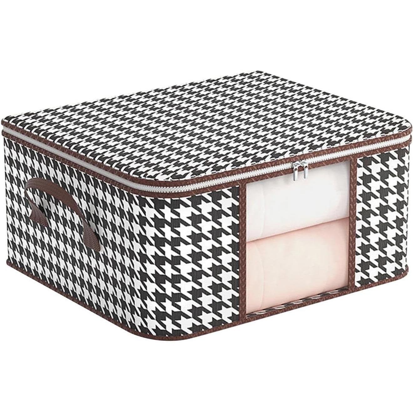 Cutie de depozitare pliabila Flippy, 55x35x25 cm, 50 L, neagra