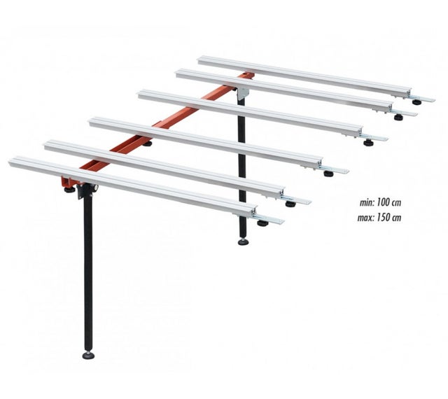 Extension télescopique 90 CM (largeur variable) pour table BM180 PLUS RAIMONDI
