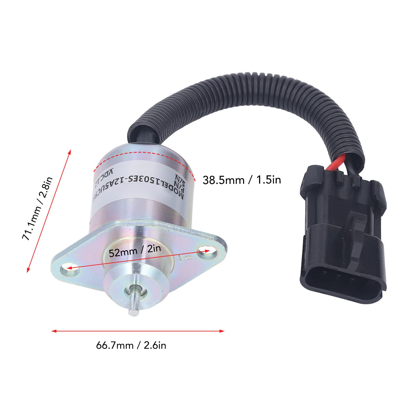 Électrovanne D'Arrêt De Carburant - FDIT - Contrôle Simple du Moteur