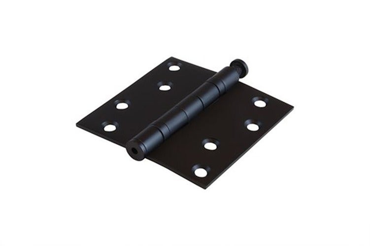 Paquete De 4 Bisagras De Mortaja Con Rodamientos Lisos Esquina Cuadrada Emtek 91014US10B – 4″x4″ Oil Rubbed Bronze