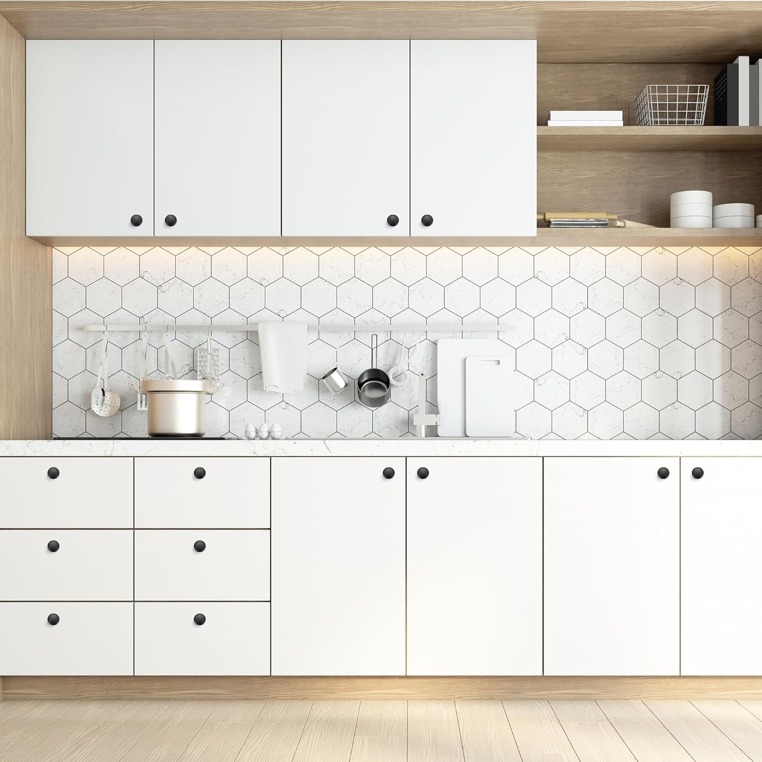 Amig - Set di maniglie d'ingresso Sinistra con serratura | Rosetta per porte | Maniglia ideale per porte in legno | Zamak | Argentato | Serratura d'ingresso di 60/70 mm