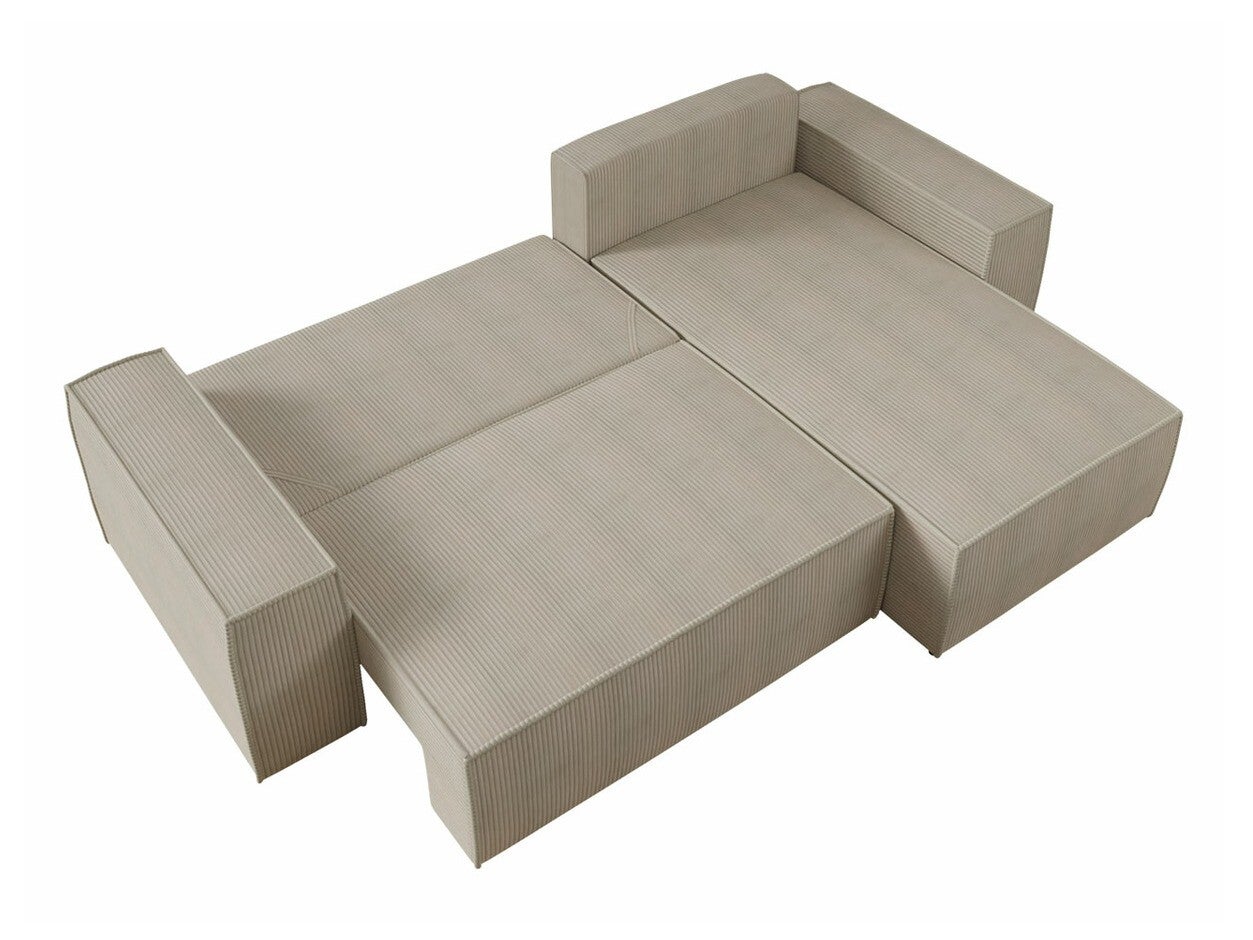 Canapé d'angle Clovis 108, Crème, Disponible, 279x174x94cm - 4