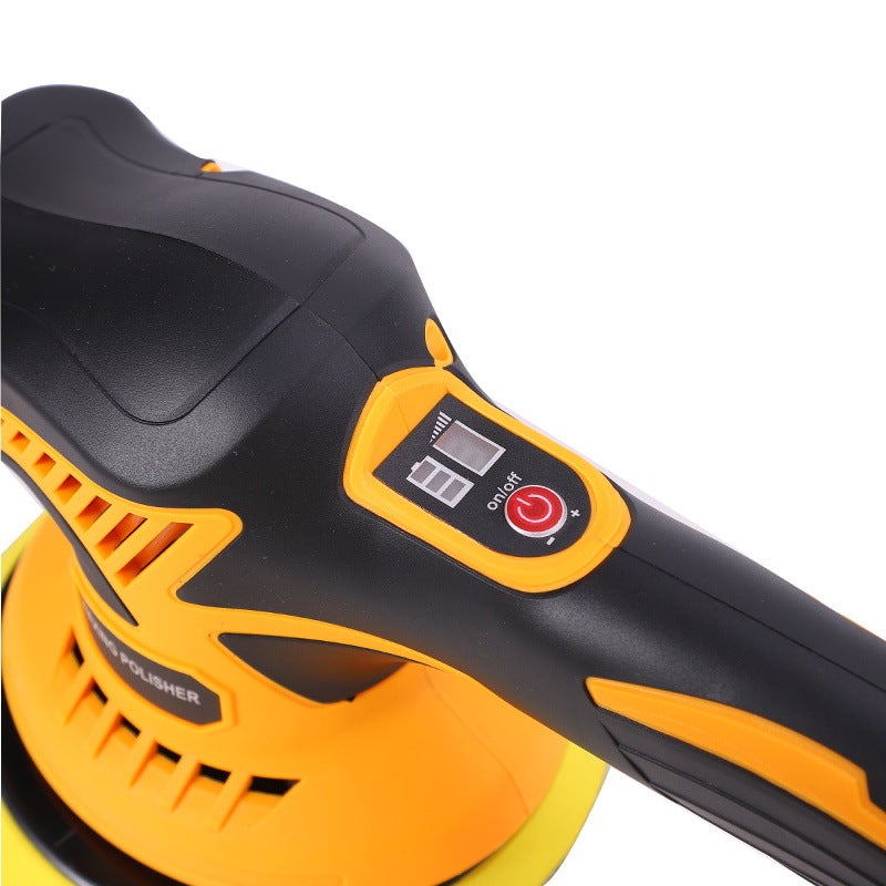 Polisseuse de voiture sans fil, adaptée aux automobiles, comprend des accessoires, norme européenne, 21V, 2 batteries, 1 chargeur (8 vitesses) - 6