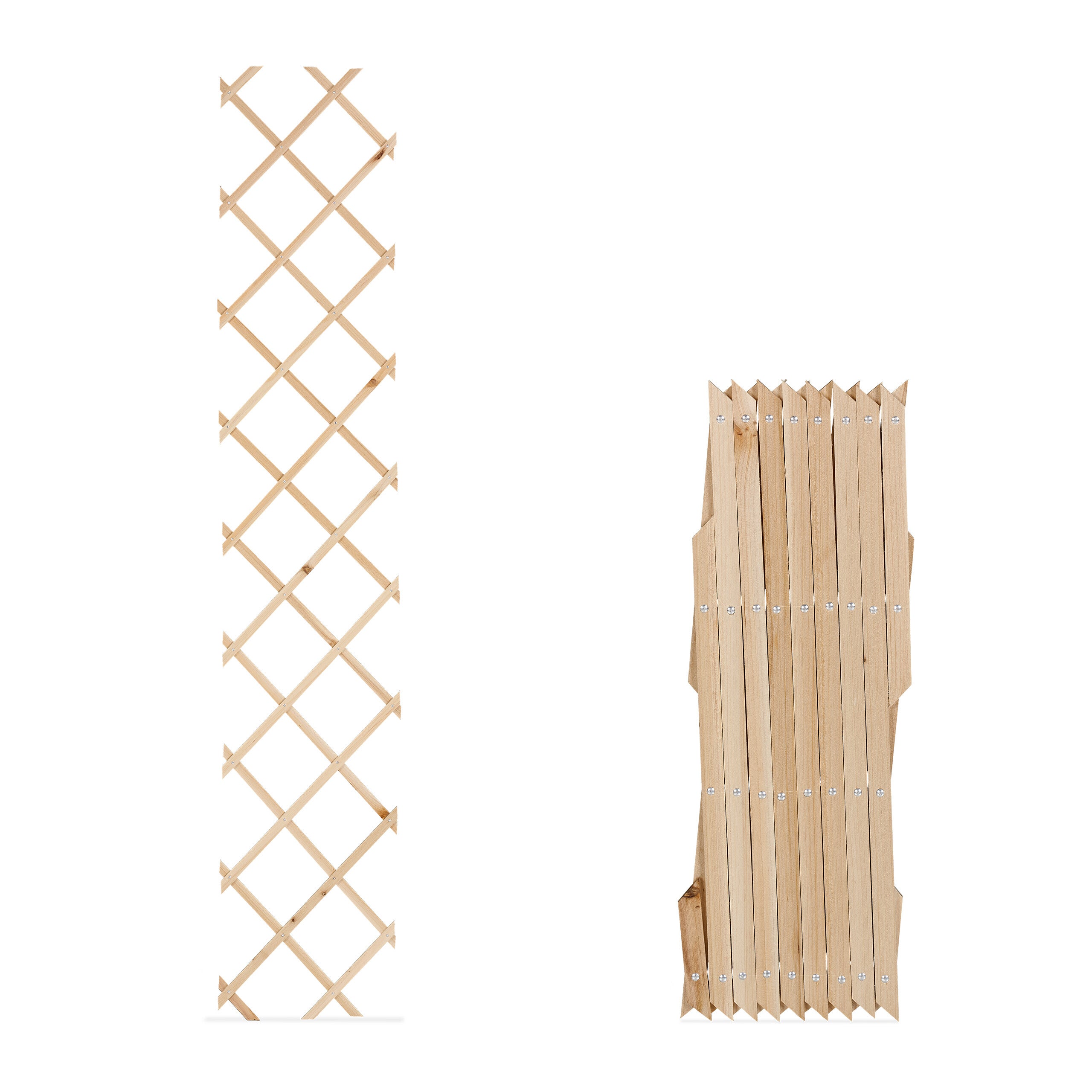 Tuteur à tomates en lot de 3, extensible, pour plantes grimpantes, 180 cm, pour jardin, balcon, nature, Relaxdays - 6