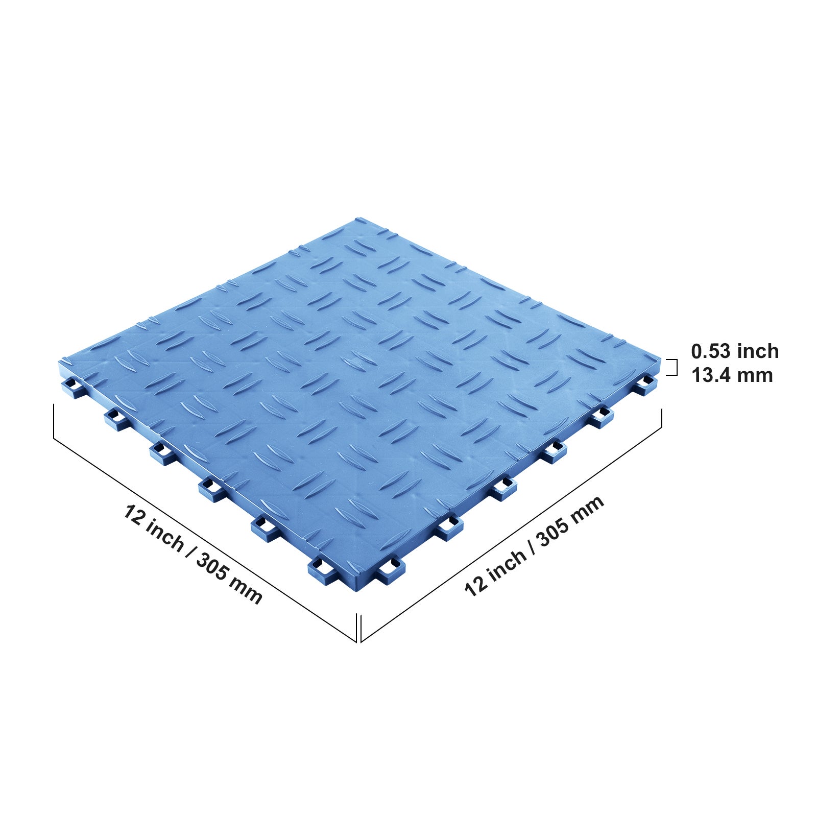 Dalles de sol de garage emboîtables SucceBuy 12