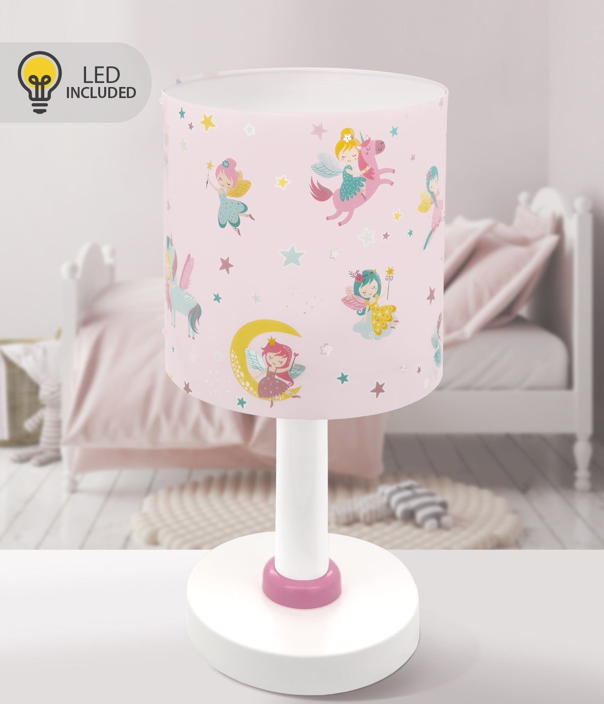 Lampka nocna Fairy Dreams - Wróżki dla dzieci