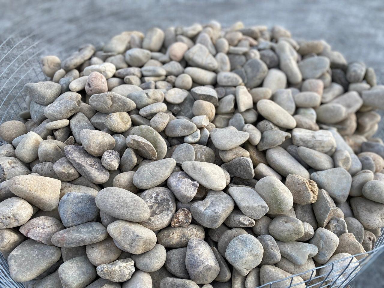Canto rodado Rio Gris Saco 20 kg. / 24-40 mm - 4