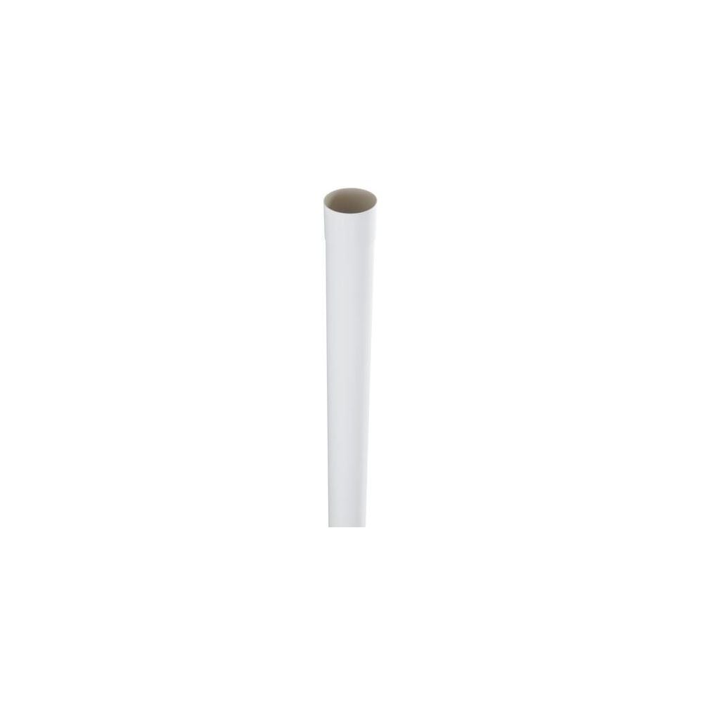 Tube de descente Ø80 en 4ml blanc - 2